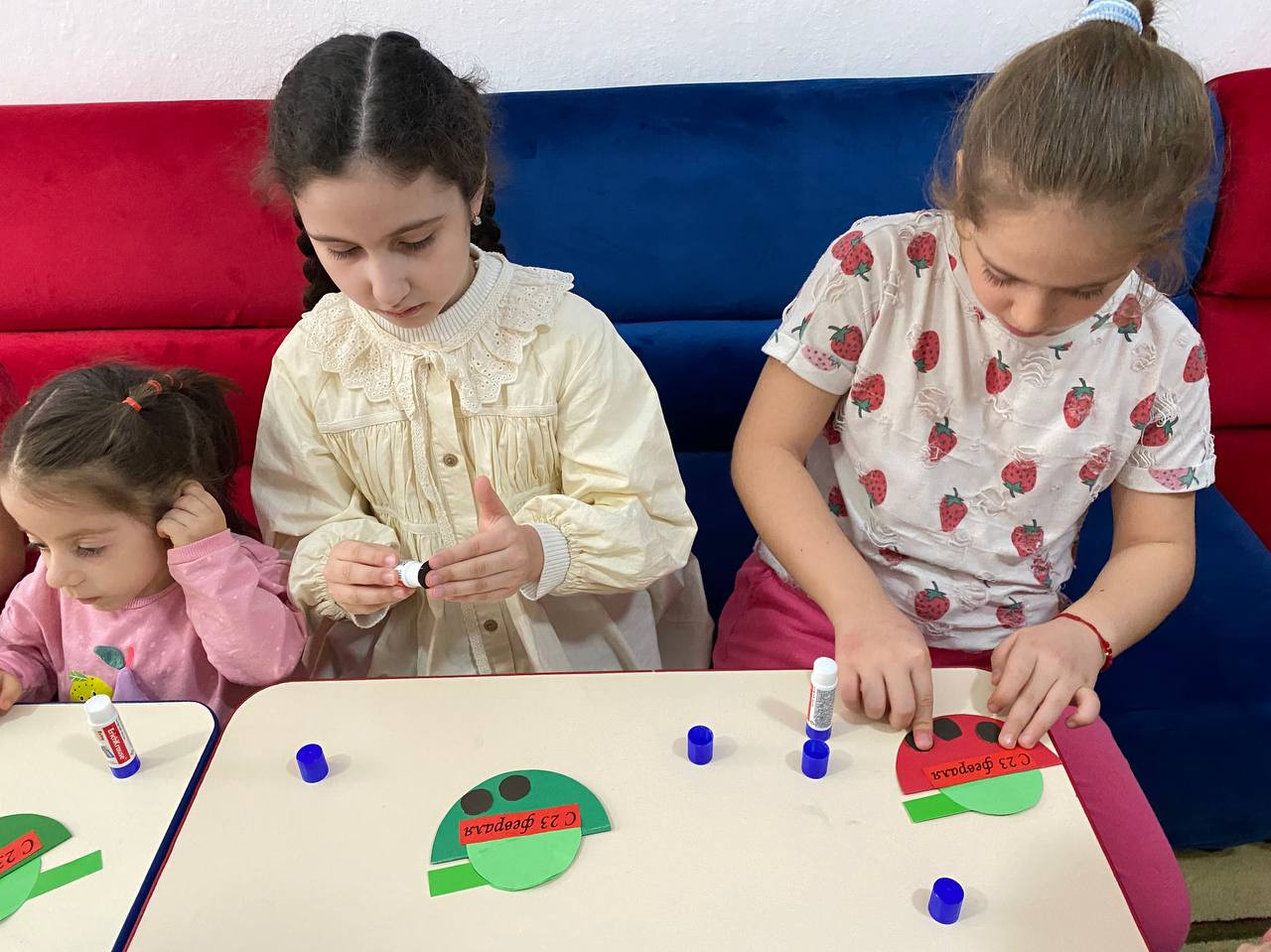 Объёмная аппликация «Танк».