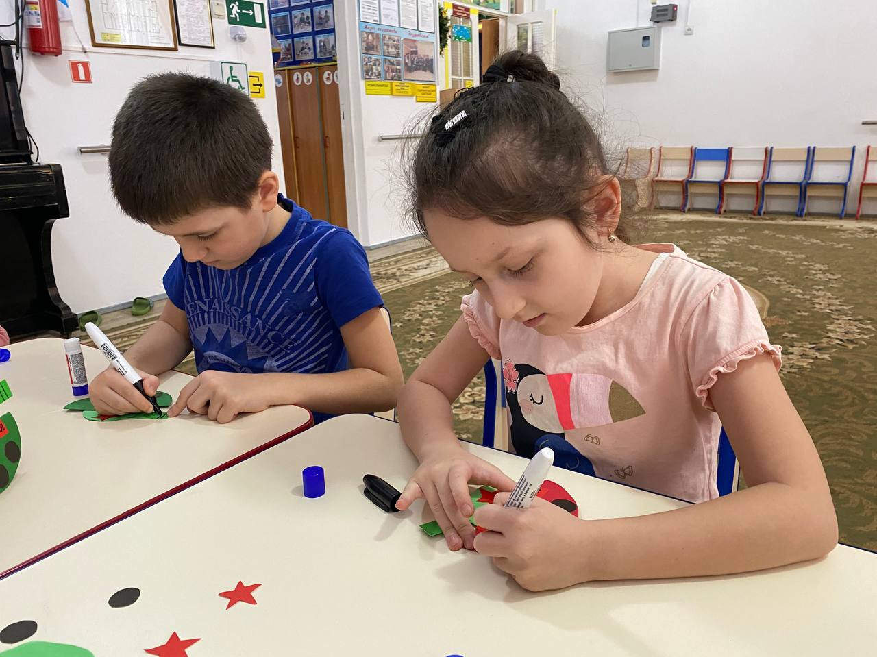 Объёмная аппликация «Танк».