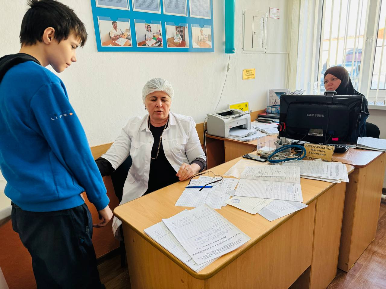 Приём детей на реабилитацию